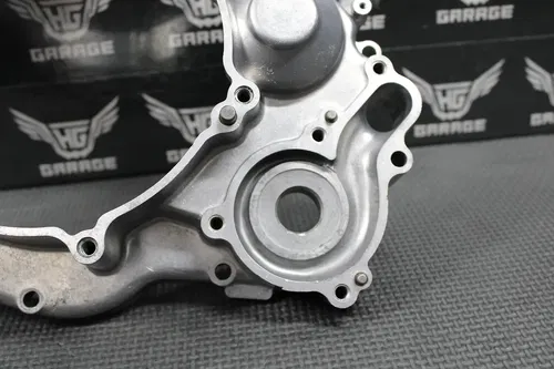 1991 KAWASAKI KX125 OEM RIGHT SIDE CRANKCASE INNER CLUTCH COVER 14032-1295 GOOD
