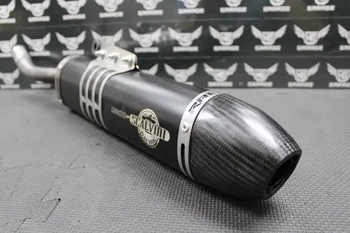 2000 2001 HONDA CR250R SCALVINI RACING MUFFLER EXHAUST SILENCER SLIP ON PIPE