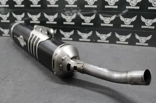 2000 2001 HONDA CR250R SCALVINI RACING MUFFLER EXHAUST SILENCER SLIP ON PIPE