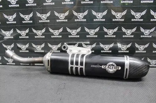 2000 2001 HONDA CR250R SCALVINI RACING MUFFLER EXHAUST SILENCER SLIP ON PIPE