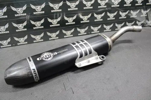 2000 2001 HONDA CR250R SCALVINI RACING MUFFLER EXHAUST SILENCER SLIP ON PIPE