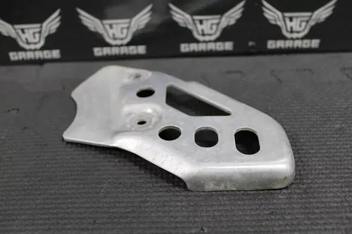 2002 KAWASAKI KDX220R OEM REAR BACK BRAKE MASTER CYLINDER COVER FRAME GUARD