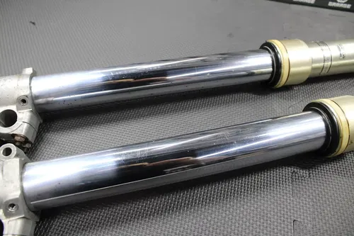 1990 HONDA CR125R OEM RIGHT LEFT FRONT SUSPENSION FORKS SHOCKS 51400-KZ4-771