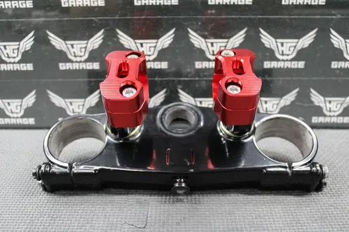 2002 HONDA 00-03 CR125R CR250R CRF450R OEM FORKS UPPER TRIPLE TREE FAT BAR CLAMP