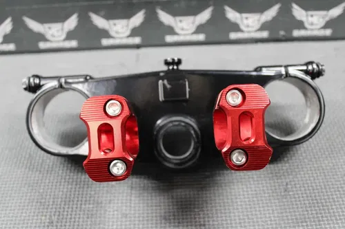2002 HONDA 00-03 CR125R CR250R CRF450R OEM FORKS UPPER TRIPLE TREE FAT BAR CLAMP