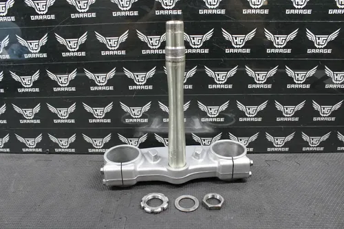 2001 HONDA CR125R OEM FRONT FORK CLAMP LOWER TRIPLE TREE STEM 53219-KZ4-J20