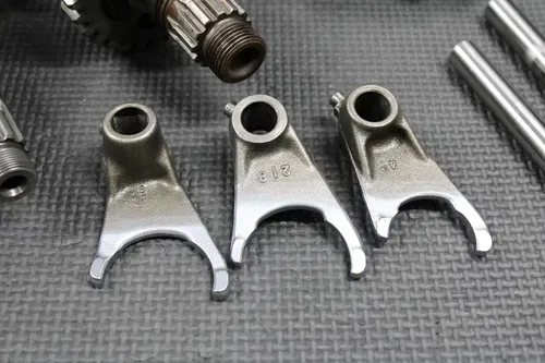 2009 KAWASAKI KLX250SF OEM TRANSMISSION TRANS GEARBOX GEARS SHIFT FORKS NICE!