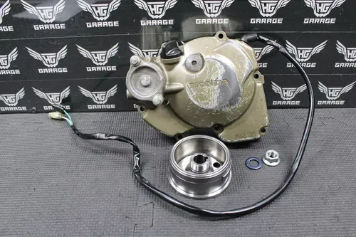 2006 04-08 HONDA CRF250R OEM STATOR MAGNETO ROTOR FLYWHEEL ALTERNATOR LEFT COVER