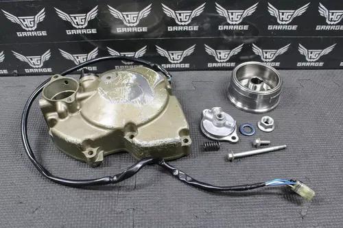 2006 04-08 HONDA CRF250R OEM STATOR MAGNETO ROTOR FLYWHEEL ALTERNATOR LEFT COVER