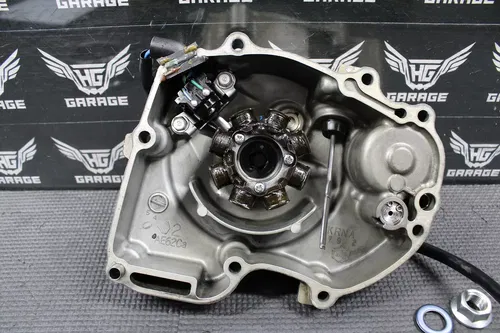 2006 04-08 HONDA CRF250R OEM STATOR MAGNETO ROTOR FLYWHEEL ALTERNATOR LEFT COVER