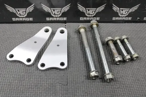 2002 02-04 HONDA CR250R OEM MOTOR MOUNT HEAD STAY BRACKETS BOLTS 50407-KZ3-J50