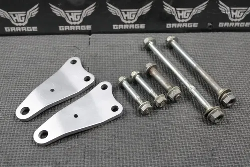 2002 02-04 HONDA CR250R OEM MOTOR MOUNT HEAD STAY BRACKETS BOLTS 50407-KZ3-J50