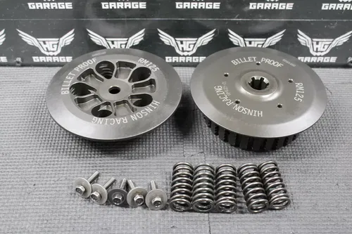 2001 SUZUKI RM125 HINSON BILLETPROOF CLUTCH PRESSURE PLATE CENTER HUB SPRINGS