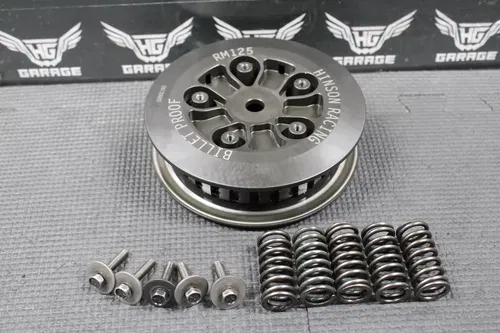 2001 SUZUKI RM125 HINSON BILLETPROOF CLUTCH PRESSURE PLATE CENTER HUB SPRINGS
