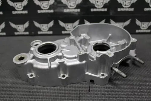 2008 KAWASAKI 08-22 KX85 LEFT ENGINE MOTOR CRANKCASE CRANK CASE HALF 14001-0737