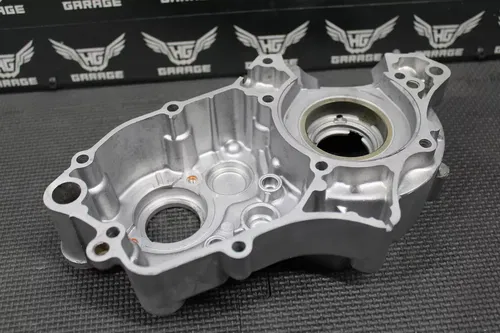 2008 KAWASAKI 08-22 KX85 LEFT ENGINE MOTOR CRANKCASE CRANK CASE HALF 14001-0737