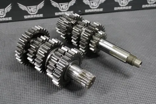 2001 KTM 300 EXC OEM 5 SPEED TRANSMISSION TRANNY TRANS GEARBOX GEARS SHIFT FORKS