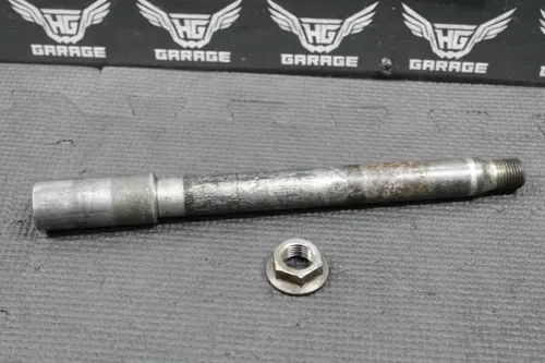 2009 YAMAHA WR450F OEM FRONT WHEEL RIM AXLE PIVOT BOLT SHAFT 1C3-25181-10-00