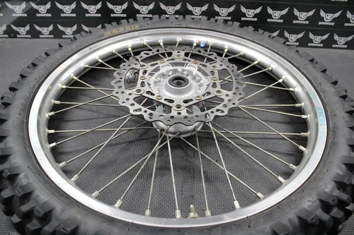 2011 03-11 YAMAHA YZ450F OEM EXCEL FRONT WHEEL RIM HUB TIRE 5XC-W2519-L0-00
