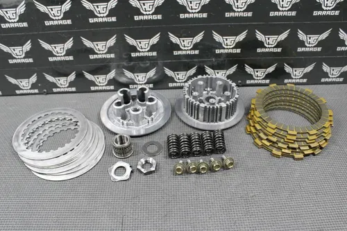 2004 04-09 HONDA CRF250R OEM CLUTCH CENTER HUB PRESSURE PLATE SPRINGS PLATES