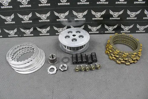 2004 04-09 HONDA CRF250R OEM CLUTCH CENTER HUB PRESSURE PLATE SPRINGS PLATES