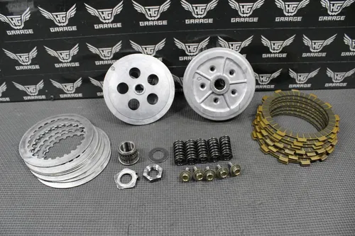 2004 04-09 HONDA CRF250R OEM CLUTCH CENTER HUB PRESSURE PLATE SPRINGS PLATES