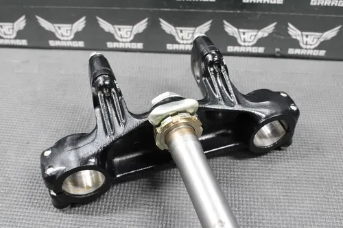 2002 HONDA XR200R 90-02 OEM FRONT FORKS LOWER UPPER TRIPLE TREE STEM BAR CLAMP