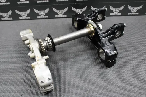 2002 HONDA XR200R 90-02 OEM FRONT FORKS LOWER UPPER TRIPLE TREE STEM BAR CLAMP