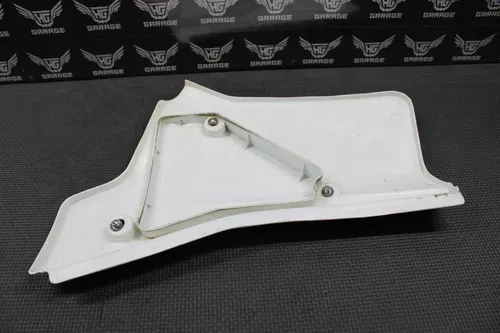 2002 00-02 HONDA XR200R OEM LEFT SIDE PLASTIC NUMBER PLATE AIRBOX COVER PANEL