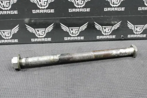 2000 SUZUKI DRZ400 DRZ400E OEM REAR BACK SWINGARM BOLT SHAFT NUT 61211-29F00
