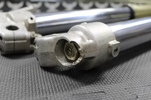 2001 HONDA CR250R OEM RIGHT LEFT FRONT SUSPENSION FORKS SHOCKS 51400-KZ3-J31ZA