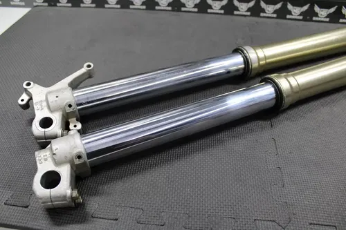 2001 HONDA CR250R OEM RIGHT LEFT FRONT SUSPENSION FORKS SHOCKS 51400-KZ3-J31ZA
