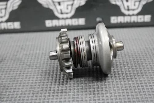 2003 KAWASAKI KX250 OEM EXHAUST POWER VALVE LINKAGE GOVERNOR SHAFT GEAR BOOT SET