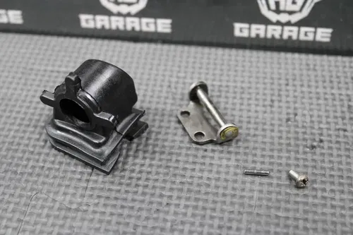 2003 KAWASAKI KX250 OEM EXHAUST POWER VALVE LINKAGE GOVERNOR SHAFT GEAR BOOT SET