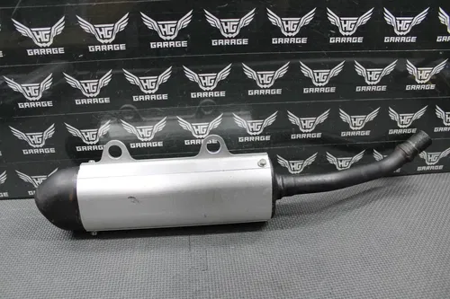 2003 03-05 KAWASAKI KX125 OEM MUFFLER EXHAUST SILENCER SLIP ON PIPE 18100-0003