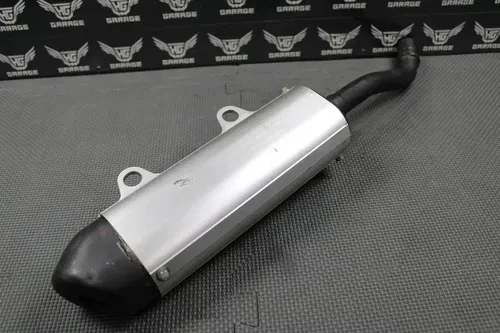 2003 03-05 KAWASAKI KX125 OEM MUFFLER EXHAUST SILENCER SLIP ON PIPE 18100-0003