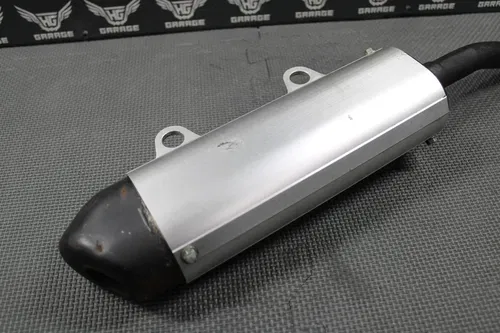 2003 03-05 KAWASAKI KX125 OEM MUFFLER EXHAUST SILENCER SLIP ON PIPE 18100-0003