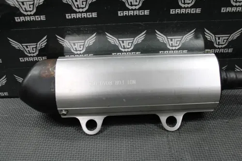 2003 03-05 KAWASAKI KX125 OEM MUFFLER EXHAUST SILENCER SLIP ON PIPE 18100-0003