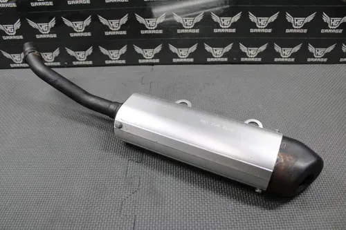 2003 03-05 KAWASAKI KX125 OEM MUFFLER EXHAUST SILENCER SLIP ON PIPE 18100-0003