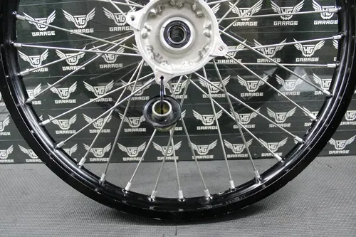 2009 KAWASAKI KX250F OEM EXCEL BLACK 21" FRONT WHEEL RIM HUB 41090-5226