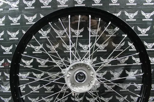 2009 KAWASAKI KX250F OEM EXCEL BLACK 21" FRONT WHEEL RIM HUB 41090-5226