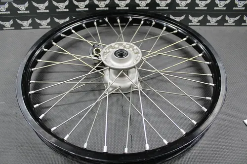 2009 KAWASAKI KX250F OEM EXCEL BLACK 21" FRONT WHEEL RIM HUB 41090-5226