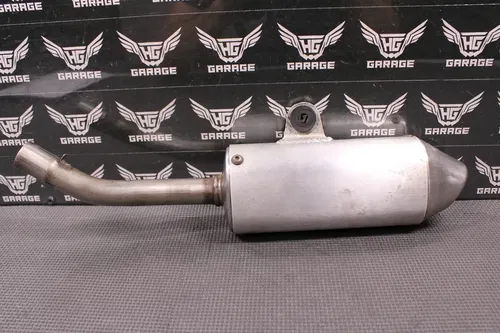 1999 98 HONDA CR125R FMF POWERCORE SHORTY MUFFLER EXHAUST SILENCER SLIP ON PIPE