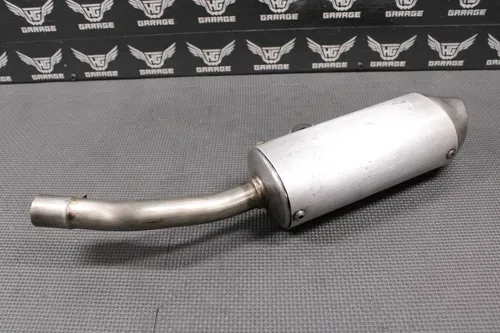 1999 98 HONDA CR125R FMF POWERCORE SHORTY MUFFLER EXHAUST SILENCER SLIP ON PIPE