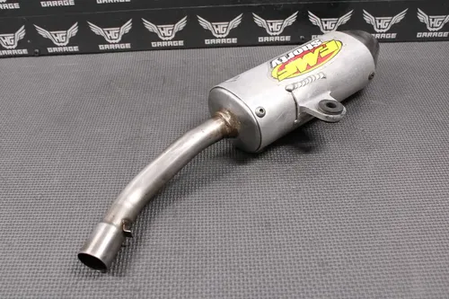 1999 98 HONDA CR125R FMF POWERCORE SHORTY MUFFLER EXHAUST SILENCER SLIP ON PIPE
