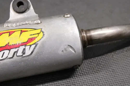 1999 98 HONDA CR125R FMF POWERCORE SHORTY MUFFLER EXHAUST SILENCER SLIP ON PIPE