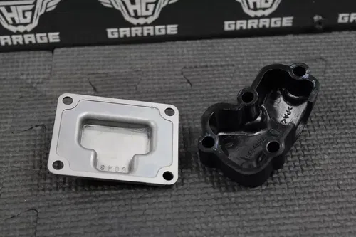 2016 KAWASAKI KX100 KX85 OEM EXHAUST POWER VALVE GOVERNOR CYLINDER SIDE COVERS
