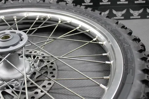 2002 2003 HONDA CR250R CRF450R OEM FRONT WHEEL RIM HUB TIRE ROTOR 44650-KZ3-J40