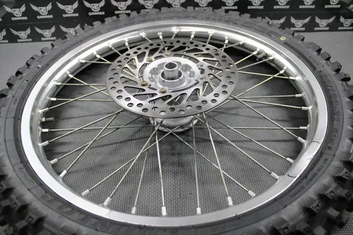 2002 2003 HONDA CR250R CRF450R OEM FRONT WHEEL RIM HUB TIRE ROTOR 44650-KZ3-J40