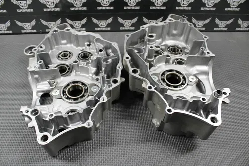 2022 20-22 YAMAHA YZ250F OEM LEFT RIGHT ENGINE MOTOR CRANKCASE CRANK CASES NICE!